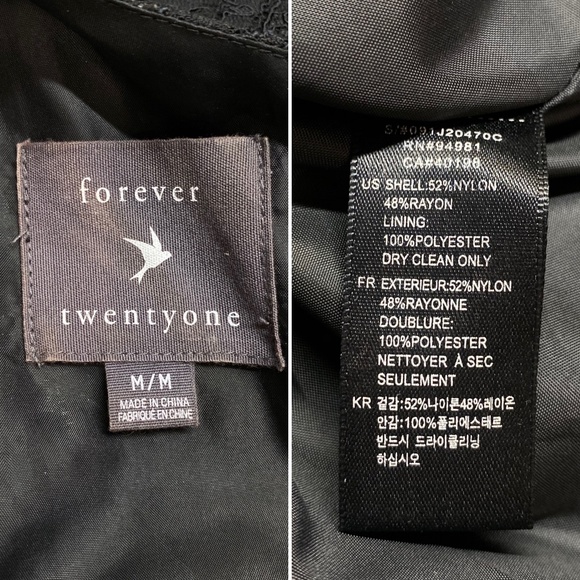 Forever 21 Belted Lace One Shoulder Cocktail Dress - Picture 6 of 6